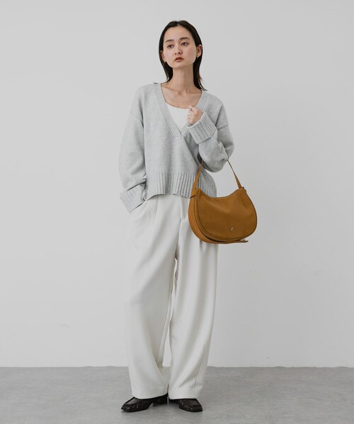 SENSE OF PLACE by URBAN RESEARCH（センスオブプレイスバイアーバンリサーチ）の「2WAYマンドリンバッグ（ショルダーバッグ・レディース・BLACK/BEIGE/CAMEL・One）」の21枚目の写真