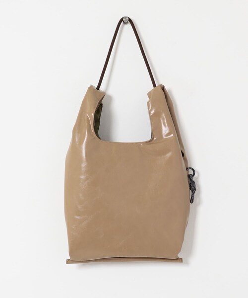 THE GOODLAND MARKET（ザグッドランドマーケット）の「F/CE.　TECH LEATHER ROPE TOTE（トートバッグ・レディース・Black/Beige・FREE）」の3枚目の写真