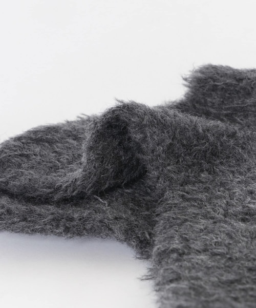 URBAN RESEARCH DOORS(アーバンリサーチドアーズ)の「KIJIMA TAKAYUKI POODLE FUR EAR BEANIE(ニットキャップ/ビーニー・レディース・D.GRAY・one)」の5枚目の写真