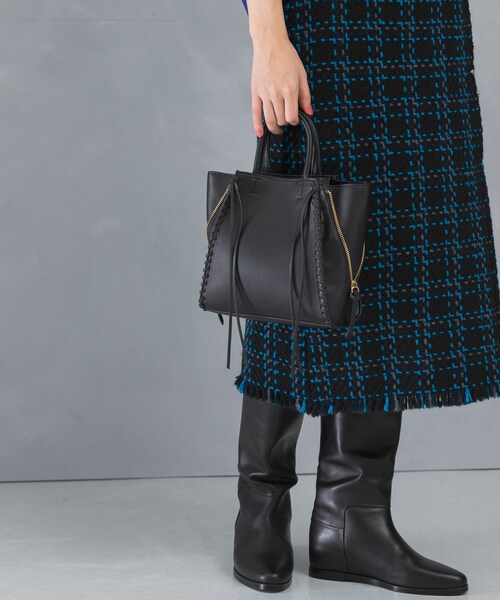 URBAN RESEARCH ROSSO（アーバンリサーチロッソ）の「サイドジップミニトート（ショルダーバッグ・レディース・GREIGE/BROWN/BLACK・-）」の5枚目の写真