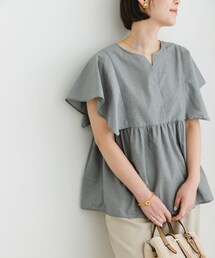 URBAN RESEARCH ROSSO | 『UR TECH』F by ROSSO　スクエアスリーブブラウス(シャツ/ブラウス)