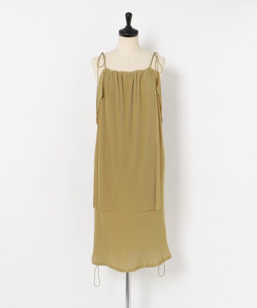 THE GOODLAND MARKET（ザグッドランドマーケット）の「Jens　UNDER HALTER PULLOVER-ONE COLOR（ワンピース・レディース・NAVY/MUSTARD・FREE）」の17枚目の写真