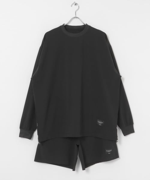 URBAN RESEARCH（アーバンリサーチ）の「『別注』ELECTRIC×LAKE SEEKERS　NYLON STRETCH SET LT/SH（Tシャツ/カットソー・メンズ・BLACK・M/L/XL）」の3枚目の写真