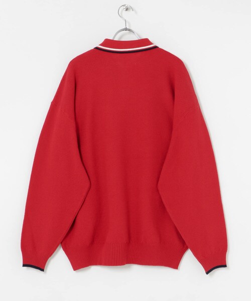 URBAN RESEARCH(アーバンリサーチ)の「URBAN RESEARCH iD カノコオーバーニットポロ ロングスリーブ(ポロシャツ・メンズ・BEIGE/BLACK/RED/MINT・M/L)」の20枚目の写真