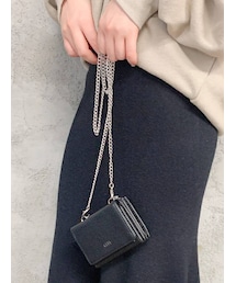 GYDA | ショルダーストラップ付 ミニウォレット(財布)