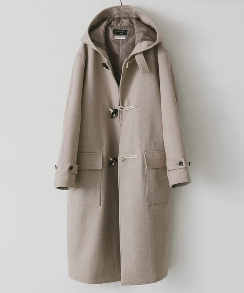 URBAN RESEARCH DOORS（アーバンリサーチドアーズ）の「JAPAN FABRIC ダッフルコート（ダッフルコート・メンズ・GREEN/D.NAVY/GREIGE・M/L）」の21枚目の写真