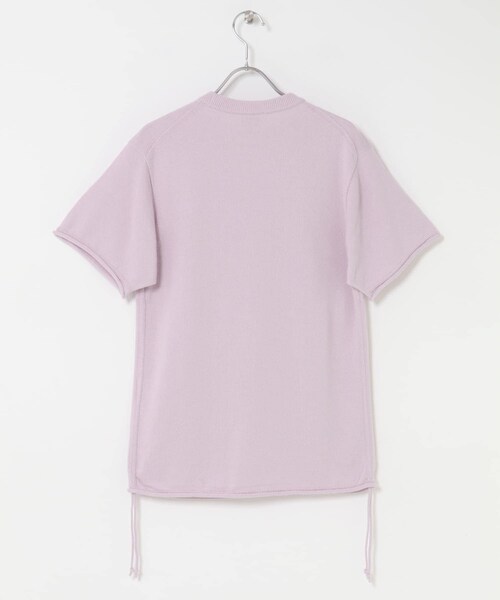 URBAN RESEARCH DOORS(アーバンリサーチドアーズ)の「unfil silkcotton short-sleeve gatherdpullover(ニット/セーター・レディース・gray/lilac/d.brown・1)」の13枚目の写真
