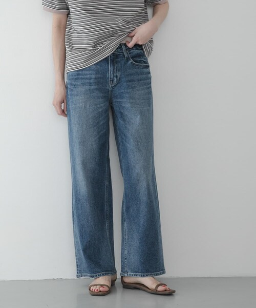 URBAN RESEARCH Sonny Label（アーバンリサーチサニーレーベル）の「Healthy DENIM　PINK PEPPER MIDRISE（デニムパンツ・レディース・MID USED・23/24/25）」の4枚目の写真
