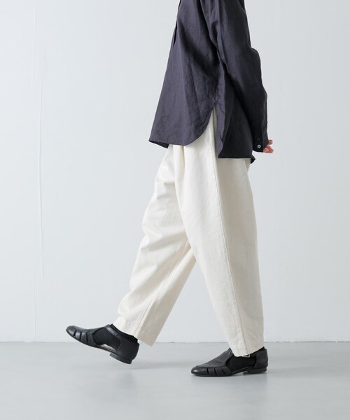 かぐれ（カグレ）の「ドリルルーズサルエルパンツ（その他パンツ・レディース・NATURAL/BEIGE・0/1）」の18枚目の写真