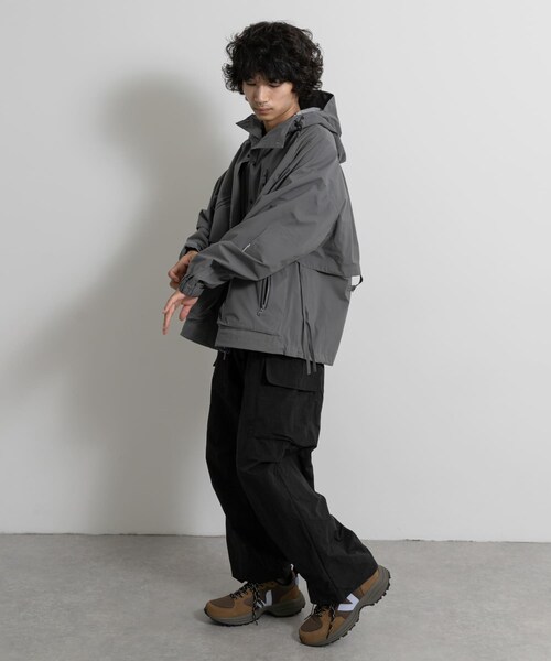 THE GOODLAND MARKET（ザグッドランドマーケット）の「F/CE.　ALL-WEATHER SHELL（マウンテンパーカー・メンズ・Black/Gray・M）」の22枚目の写真