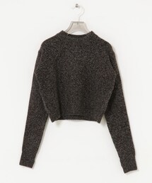 URBAN RESEARCH | SEEALL CROPPED SWEATER(ニット/セーター)