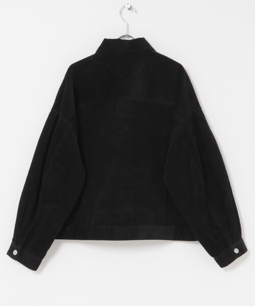 ITEMS URBANRESEARCH（アイテムズ アーバンリサーチ）の「コーデュロイジャケット（テーラードジャケット・レディース・BLK/BEG/CHERRY・FREE）」の13枚目の写真