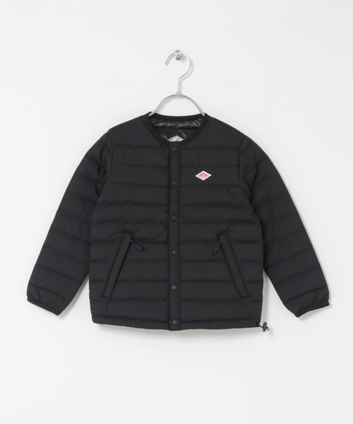 URBAN RESEARCH DOORS（アーバンリサーチドアーズ）の「DANTON　INNER DOWN CREW-NECK JACKET(KIDS)（ダウンジャケット/コート・キッズ・BLACK/OYSTER・115/135）」の16枚目の写真