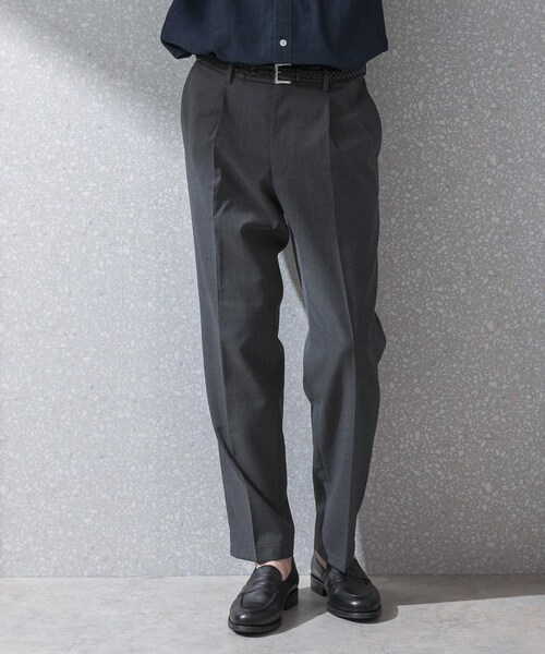 URBAN RESEARCH DOORS(アーバンリサーチドアーズ)の「『洗濯可/防シワ』LIFE STYLE TAILOR クリアツイルウォッシャブルパンツ(スラックス・メンズ・GRAY・44/46/48/50)」の9枚目の写真