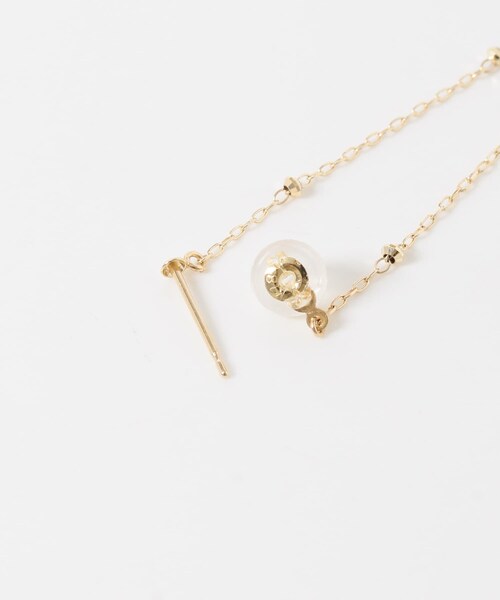 URBAN RESEARCH（アーバンリサーチ）の「decor『デコール』　K10 DOT PIERCE（ピアス（両耳用）・レディース・GOLD・-）」の5枚目の写真