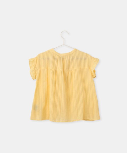 ROPE' PICNIC(ロペピクニック)の「【KIDS/キッズ】ピンタックギャザーブラウス(シャツ/ブラウス・キッズ・ブラック/ホワイト/クリーム・L/M/S)」の12枚目の写真