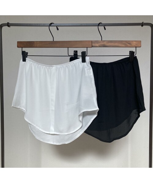 copine（コピン）の「シャツレイヤード風ハーフインナー(2color)（その他トップス・レディース・ホワイト/ブラック・ワンサイズ）」の3枚目の写真