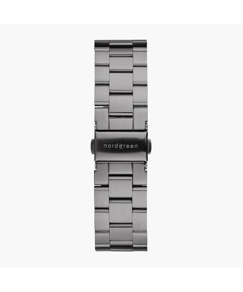 nordgreen(ノードグリーン)の「Philosopher - ホワイトダイヤル 3リンクブレス(アナログ腕時計・レディース・ガンメタル/シルバー/ゴールド/ローズゴールド・40mm/36mm)」の12枚目の写真