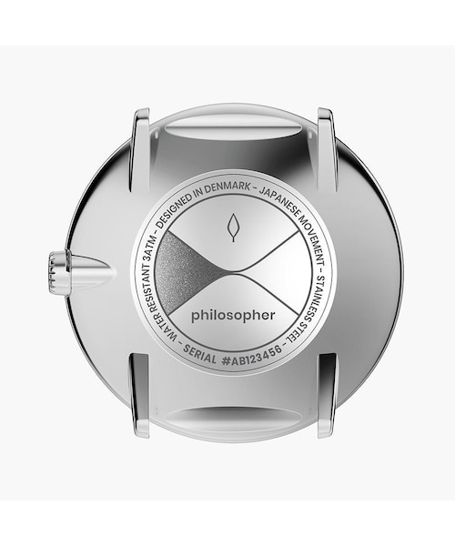 nordgreen(ノードグリーン)の「Philosopher - ホワイトダイヤル 3リンクブレス(アナログ腕時計・レディース・ガンメタル/シルバー/ゴールド/ローズゴールド・40mm/36mm)」の15枚目の写真