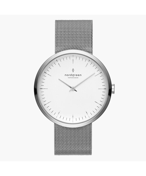 nordgreen（ノードグリーン）の「Infinity - ホワイトダイヤル メッシュストラップ（アナログ腕時計・レディース・ゴールド/シルバー/ローズゴールド・32mm）」の10枚目の写真