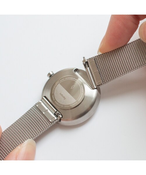 nordgreen（ノードグリーン）の「Infinity - ホワイトダイヤル メッシュストラップ（アナログ腕時計・レディース・ゴールド/シルバー/ローズゴールド・32mm）」の14枚目の写真