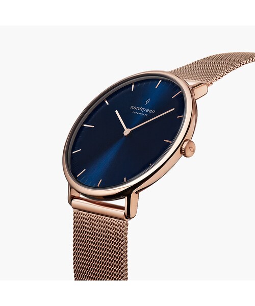 nordgreen（ノードグリーン）の「Native - ネイビーダイヤル メッシュ
