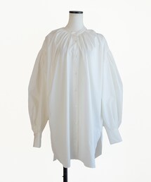 Marient | プレーンギャザータイプライターBL(シャツ/ブラウス)