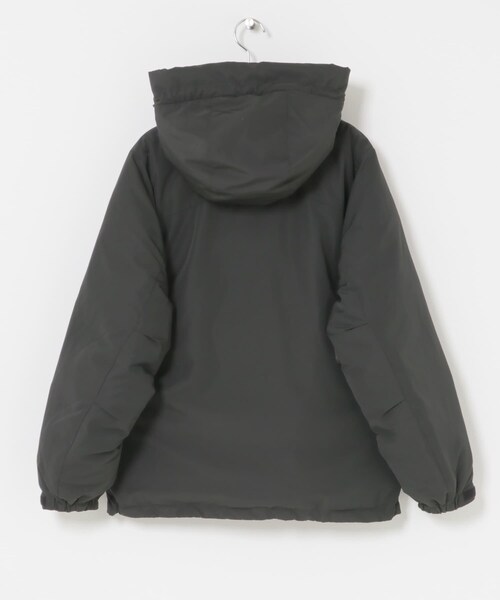 EKAL（エカル）の「『UR TECH』中綿フードジャケット（その他アウター・レディース・ダークブラウン/チャコール・one）」の12枚目の写真