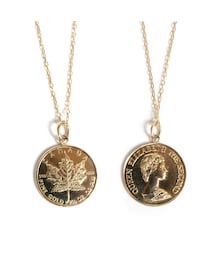 Ops. | Canadian Maple Leaf 10K Gold Coin Necklace RAFOLIO -ラフォリオ-(ネックレス)
