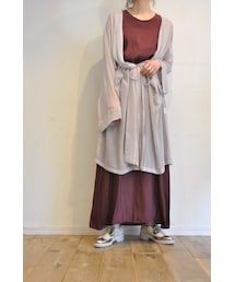 hippiness | シフォンガウン(その他アウター)