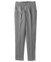 GRL | ギンガムチェック柄センタープレスタックテーパードパンツ(その他パンツ)