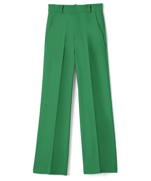 GRL（グレイル）の「センタープレスストレートパンツ（その他パンツ・レディース・ライトピンク/アイボリー/ライトブルー/グリーン/オフホワイト/イエロー/チャコール/ブラウン/ネイビー/ディープグリーン/ミントグリーン・XS）」の11枚目の写真