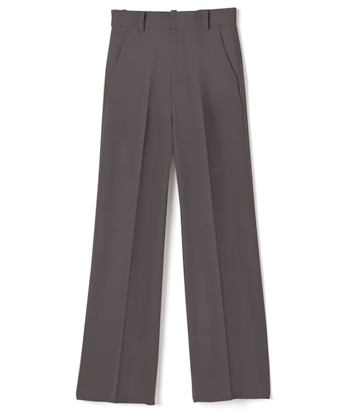 GRL（グレイル）の「センタープレスストレートパンツ（その他パンツ・レディース・ライトピンク/アイボリー/ライトブルー/グリーン/オフホワイト/イエロー/チャコール/ブラウン/ネイビー/ディープグリーン/ミントグリーン・XS）」の4枚目の写真