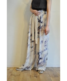 -- | アートペイントワイドパンツ(その他パンツ)