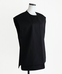 Marient | ダブルヘムカラーレスジレ(その他アウター)