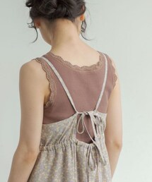 Crisp | レースリブタンク[c1ak3049](タンクトップ)