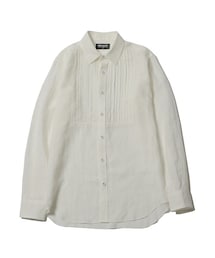 LINEN PINTUCK SHIRT