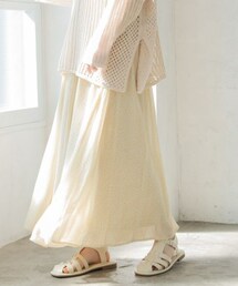 Crisp | フラワーシフォンフレアスカート[c2R3003](スカート)