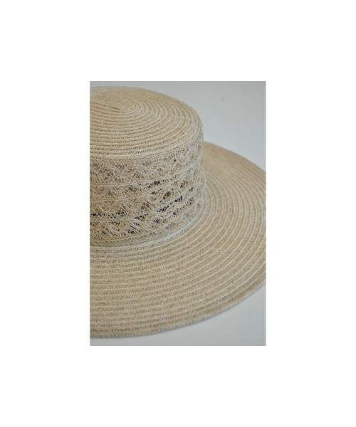 --（--）の「ボーター（ハット・レディース・ベージュ・one）」の2枚目の写真