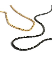 Ops. | Silver925 Ball Chain Necklace Palmyla Long -パルミラ ロング-(ネックレス)