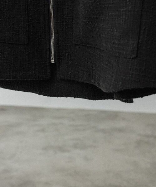 LIDNM(リドム)の「LIGHT TWEED LINING VEST(ベスト・メンズ・グレー/OLIVE GRAY・M/L)」の15枚目の写真