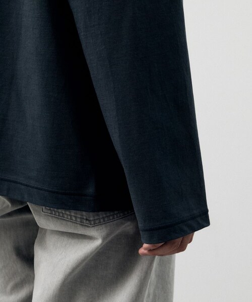 LIDNM（リドム）の「HARD TWISTED LS TEE（Tシャツ/カットソー・メンズ・グレー/ホワイト・M/L）」の21枚目の写真