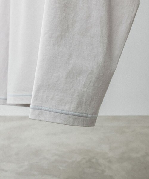LIDNM（リドム）の「HARD TWISTED LS TEE（Tシャツ/カットソー・メンズ・グレー/ホワイト・M/L）」の12枚目の写真