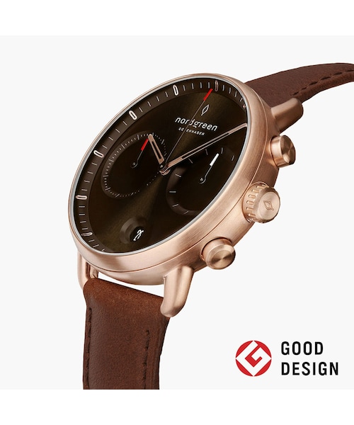 nordgreen（ノードグリーン）の「Pioneer - サンレイブラウンダイヤル