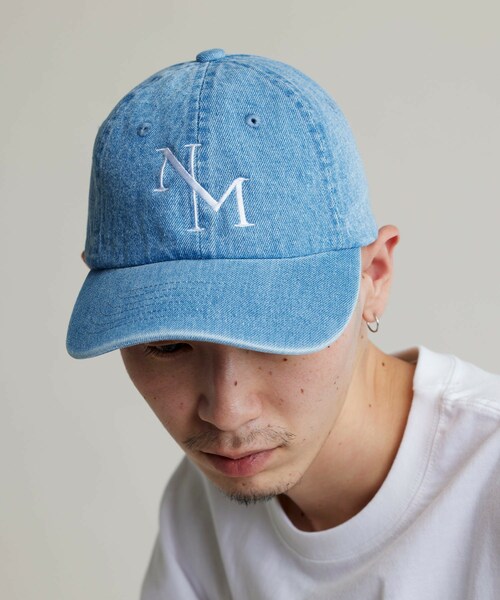 NOISE MAKER（ノイズメーカー）の「NMロゴ刺繍キャップ（キャップ・レディース・ブラック/グリーン/ブルー・FREE）」の3枚目の写真
