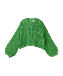 GRL | メッシュ編み2wayクロップド丈カーディガン(カーディガン/ボレロ)