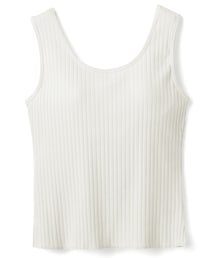 GRL | パット付きサイドスリットテレコリブタンクトップ(タンクトップ)