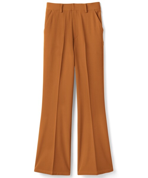 GRL（グレイル）の「センタープレスセミフレアパンツ（その他パンツ・レディース・ブラック/ライトピンク/オレンジ・S/XS）」の3枚目の写真