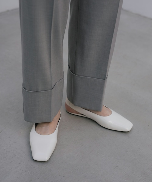 SIWEM（シウム）の「HORSETAIL PANTS（スラックス・レディース・グレー・XS/S/M）」の7枚目の写真