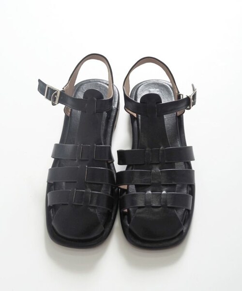 Crisp（クリスプ）の「グルカサンダル[c3k3004b]（サンダル・レディース・ブラック/アイボリー・37/38）」の4枚目の写真